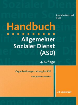 cover image of Organisationsgestaltung im ASD
